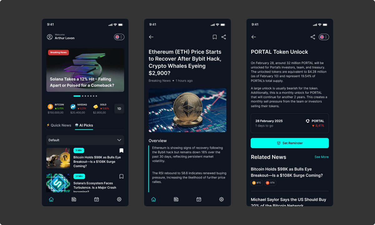 Coinvista : App News Crypto