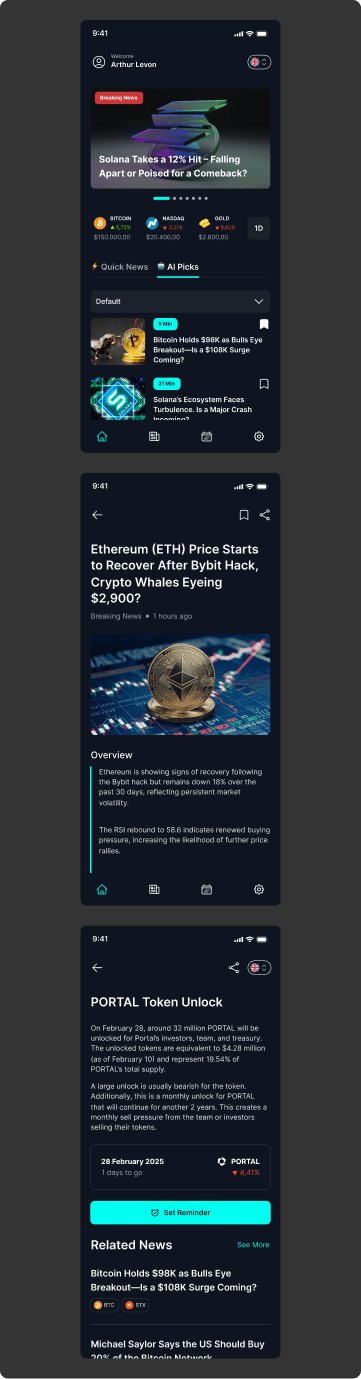 Coinvista : App News Crypto